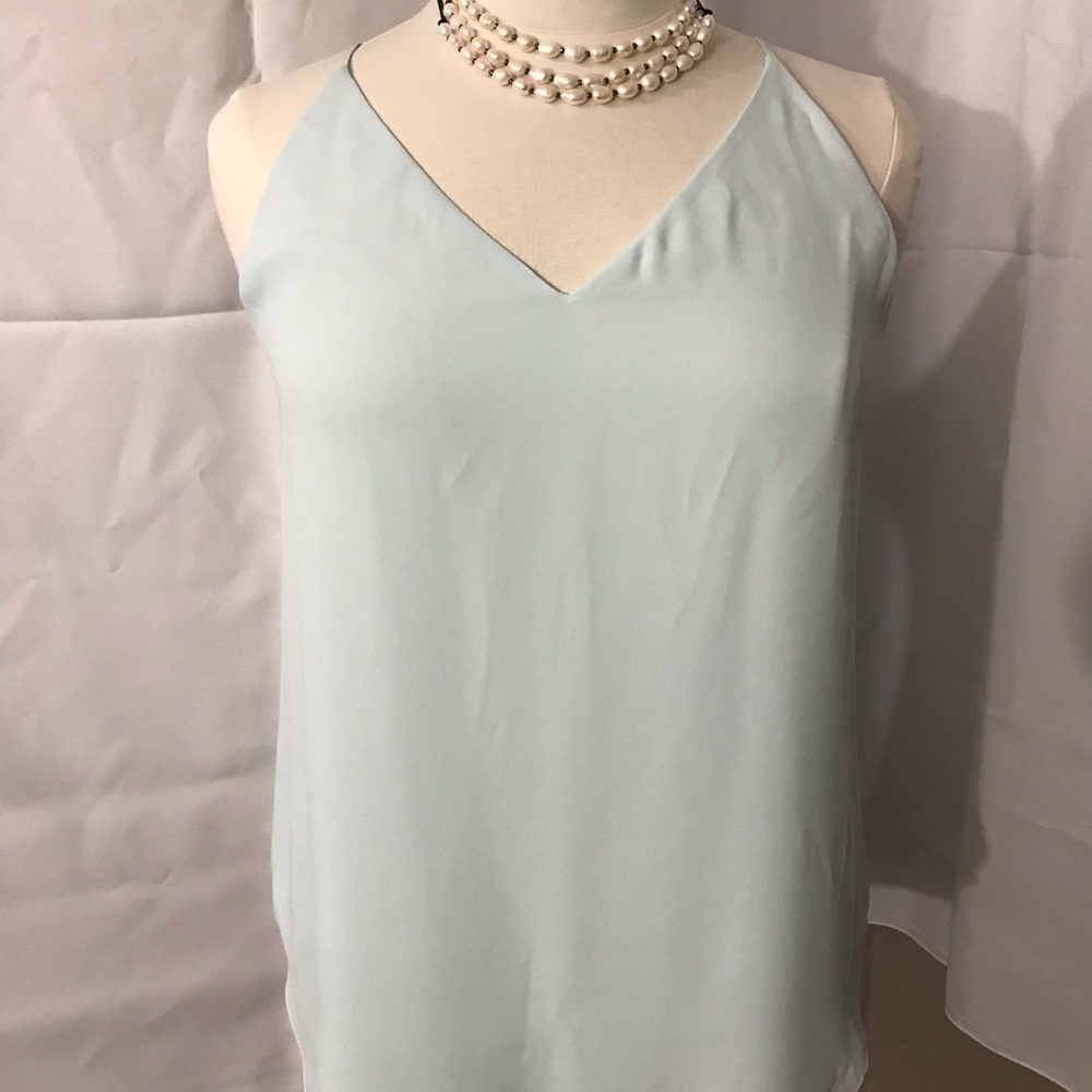Loft sleeveless blouse.
